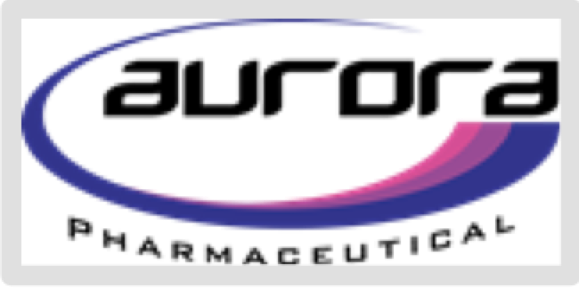 Aurora Pharm Logo Gray Border